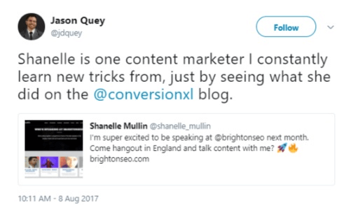 Twitter​ ​reported​ ​an increase of 5.2x when it comes to purchase-intent when people found content from a company and an influencer rather than just a company alone. 