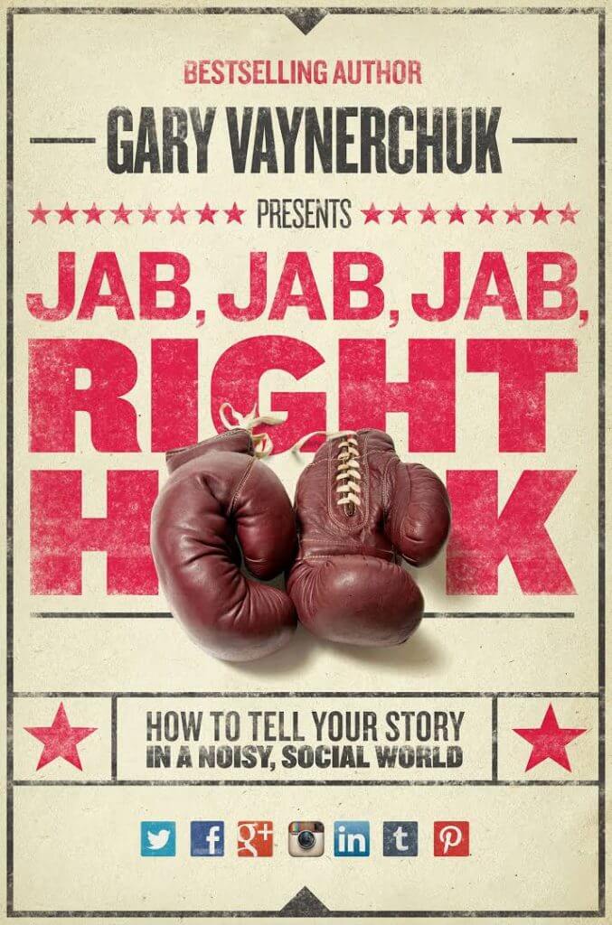 A good way to prevent or disarm the boomerang effect is by using Gary Vaynerchuk's ‘Jab, Jab, Jab, Right-Hook’ methodology.
