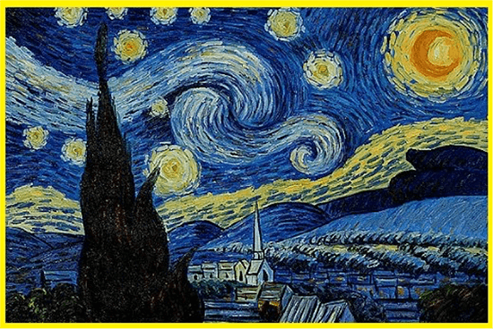 Van Gogh's Starry Night painting